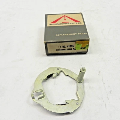 1960-61-62 MERCURY COMET FORD FALCON TURN SIGNAL PLATE NORS FORD#C0DF-13304A - Image 1 of 4