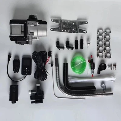 12v 24v Automotive Diesel Parking Heater Water-Heated Gasoline Engine Preheater - Image 1 of 4