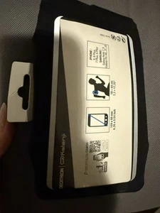 Decathlon Smartphone Running Armband Kalenji Unisex Black Samsung Galaxy Iphone - Picture 1 of 2