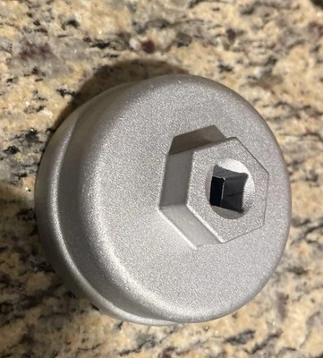 Oil Filter Cap Wrench Remover Tool 14 Flutes 64mm For Toyota Prius Corolla Lexus - Image 1 of 2