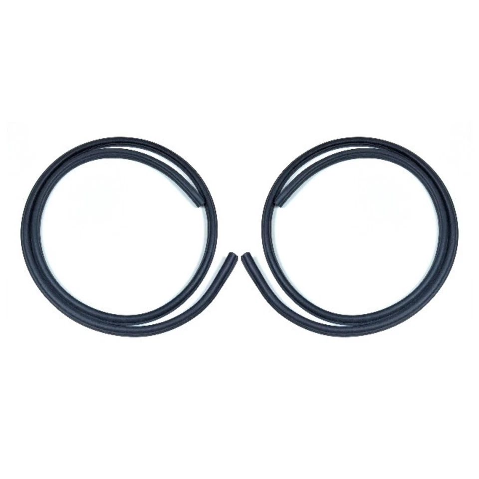 Cuarto de ventana goma resistente al clima sello izquierda, derecha para Chevrolet Chevette 1976-1987 Foto 1 de 4