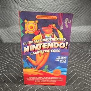 1989 Bantam Books Ultimate Unauthorized Nintendo Game Strategies Game Guide Book - Picture 1 of 2
