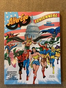 Alter Ego Magazine #100 Excellent Cond. Centennial edition, Squarebound TPB 2011 - Imagen 1 de 20
