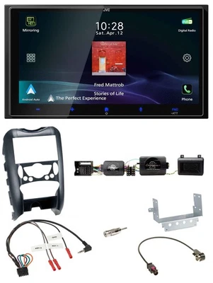 JVC USB Bluetooth 2DIN DAB Lenkrad Autoradio für Mini Cooper 06-14 Parksensor - Bild 1 von 4