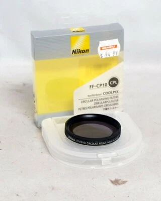 Nikon Coolpix 8400 FF-CP10 Circular Polarizer Filter NEW Point and Shoot 48mm - Image 1 of 2