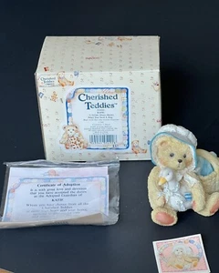 Enesco Cherished Teddies 950440 Katie “A Friend Always Knows When You Need Hug” - Picture 1 of 22