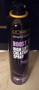 Loreal Boost It High Lift Creation Spray Strong Hold 5.3oz Instant Lift No Cap - Picture 1 of 1