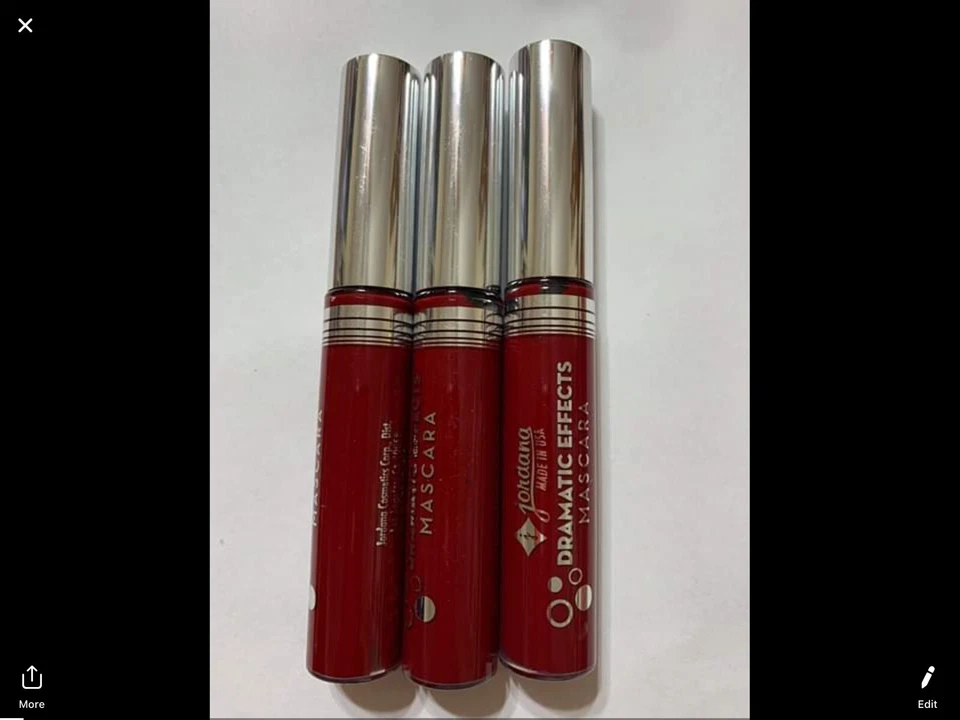 JORDANA Lot Of 3 - Dramatic Effects Mascara fearless Burgundy 52 - 0.22 oz. - Image 1 of 2
