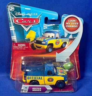 Taza de pistón oficial DEXTER HOOVER - Coches Disney PIXAR - CAMBIO DE OJOS coche fundido a presión Foto 1 de 4