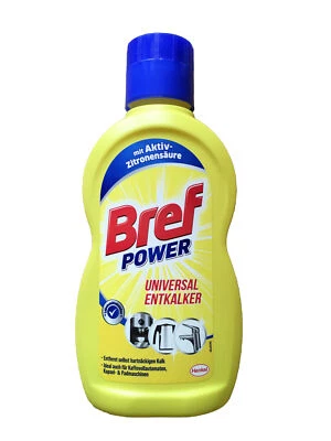 Bref Power Universal-Entkalker Mit Aktiv-Zitronensäure 500 ml Flasche - Bild 1 von 2