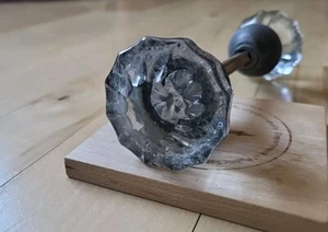 Vintage 12 point diamond doorknob - Picture 1 of 11