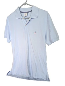 Brooks Brothers Polo Shirt Men M Blue Performance Golf Performance Country Club - Picture 1 of 13