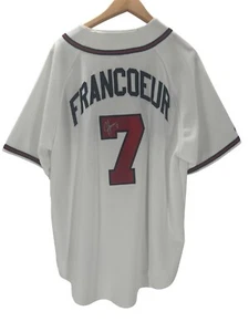 Jeff Francoeur Signed Jersey Atlanta Braves Majestic Size XL Autographed - Picture 1 of 11