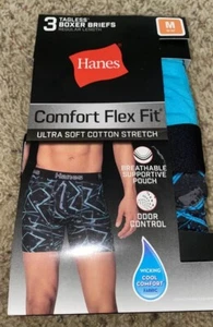 Hanes Men's Comfort Flex Support Pouch Boxer Briefs (3 Pack)L,2XL,3XL - Picture 1 of 3