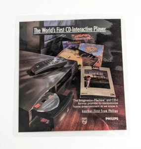 Philips CD-i Ad 1992 - Primer reproductor interactivo de CD del mundo, gran regalo para retro - Imagen 1 de 7