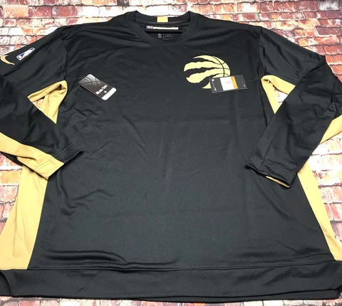 Nike XXLT Toronto Raptors City Edition Dri-Fit NBA Long Sleeve AV1009-010 New Cover