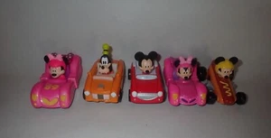 Lot Disney Mickey Roadster Racers Die Cast Mickey and Minnie Goofy car's - Picture 1 of 6