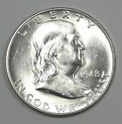 1948-D Franklin Half Dollar Choice Brilliant Uncirculated Silver 50c