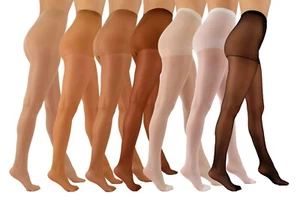 Hosiery Women Pantyhose Plain Sheer Tights multipacks Aurellie - Picture 1 of 11