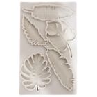 Handmade 3D Soap Craft Kitchen Baking Soap Mold Exquisite Leaves Durable