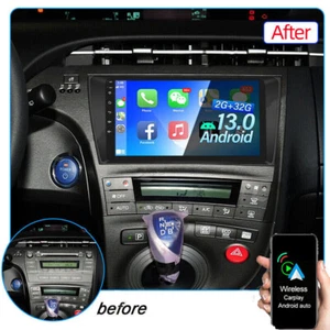 For Toyota Prius MK3 2010-2015 Android 13 Carplay Car Stereo Radio GPS Navi WIFI - Picture 1 of 13
