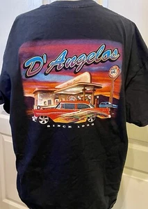 Camiseta D’Angelo Paint Store Promocional Gildan Negra Colorido Logo Para Hombres 2XL - Imagen 1 de 9