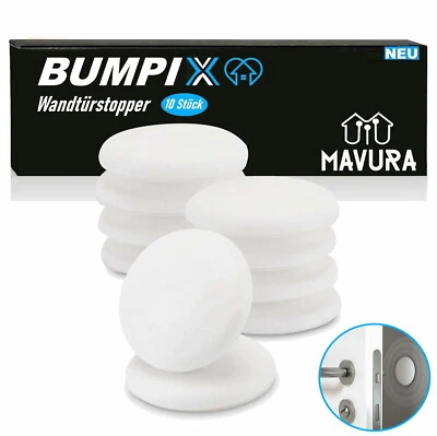 BUMPIX Türstopper Türpuffer Anschlagpuffer selbstklebend Wand Stopper Fenster - Bild 1 von 4