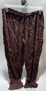 Notations Cropped Capri Pants Women's Size: XL Elastic Waist Drawstring - Picture 1 of 3