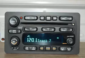 01-05 Chevy Venture Olds Silhouette factory 6 disc CD player radio 10317031 GM - Picture 1 of 9