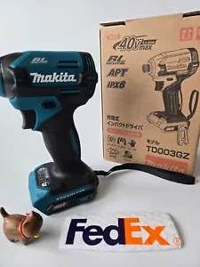 Makita TD003G 40V max XGT Rechargeable Impact Driver Blue TD003GZ Tool Only F/S - Picture 1 of 13
