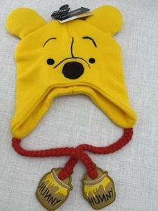 Disney Winnie the Pooh figural hunny tassel beanie hat top adult size Bioworld - Picture 1 of 4