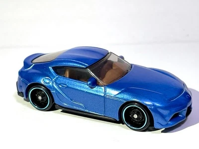 Matchbox Mattel Toyota GR Supra Custom Made Metallic Blue Diecast Car - Image 1 of 4