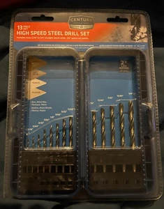 Century 13 Piece High Speed Steel Drill Bit Set 88715 new - Picture 1 of 2