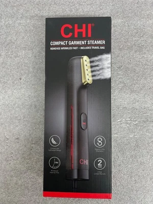 Vaporizador de ropa portátil de vapor CHI - negro 11580F ¡ENVÍO EL MISMO DÍA!! Foto 1 de 4