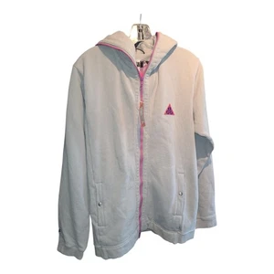 Nike Mt. Fuji Grey & Pink Zip Hoodie Large NWT ACG - Picture 1 of 9