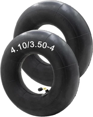 2PCS 4.10 3.50-4" Inner Tube 410/350-4 For Hand Truck/ Dolly / Snowblower Tire - Image 1 of 4