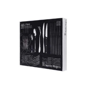Stanley Rogers Albany 40 Piece Cutlery Set with Steak Knives - Large Box - Picture 1 of 1