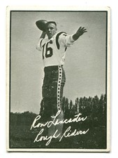 1961 Topps CFL Ron Lancaster Rookie Card #79 Saskatchewan Roughriders Wittenberg