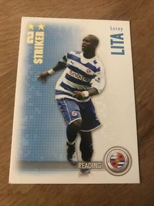 Leroy Lita Reading FC Shoot Out 2006/07 Football Card - Picture 1 of 2