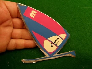 Cancun Mexico sailing ship vintage decal 4" tall 3.75" at the longest  E57 - Picture 1 of 2