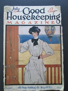 Vintage July 1910 GOOD HOUSEKEEPING Magazine - Picture 1 of 7