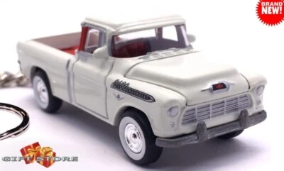 🎁🎁HTF KEYCHAIN 55/56/57 IVORY WHITE CHEVY 3100 CAMEO TASK FORCE GREAT GIFT🎁🎁 - Image 1 of 4