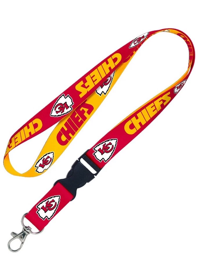Cordón Kansas City Chiefs con hebilla desmontable imperfecto Foto 1 de 4