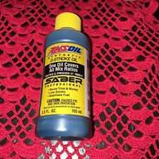 Lot Of 4 - AMSOIL Saber Professional Synthetic 2-Stroke Oil 103 ml / 3.5 fl. oz.