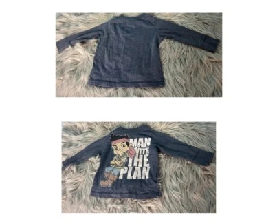 Old Navy Toddler Boys Graphic Jake And The Neverland Pirates L/S Shirt 18-24M - Image 1 of 4