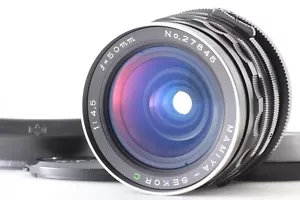 【NEAR MINT++ w/ Hood】 Mamiya Sekor C 50mm f4.5 Lens For RB67 Pro S SD From JAPAN - Imagen 1 de 8
