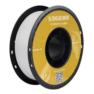【Buy 4 Pay 3】1KG Spool 1.75mm 3D Printer FDM Materials Filament PLA White Bundle - Image 1 of 4
