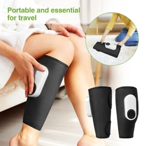 Leg Massager Heat Air Compression for Circulation Muscles Relax Pain Relief - Picture 1 of 10