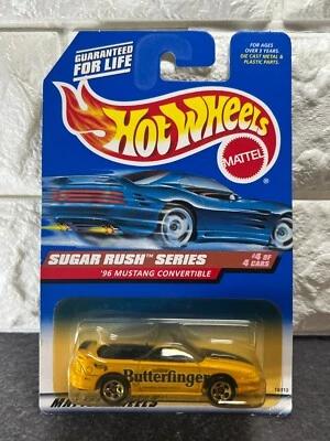 Hot Wheels Sugar Rush Series #4 of 4 Cars '96 Mustang Convertible Collector #744 - Image 1 of 4