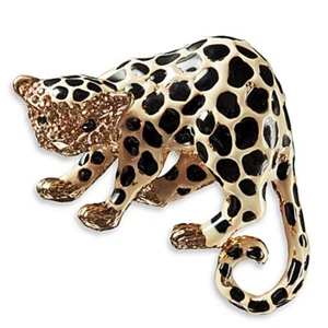 Spilla leopardata smaltata Ciner - Foto 1 di 2